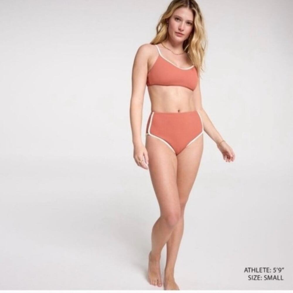 Calia Strppy Open BK Bottom warm Terracotta size Med MSRP $58 NWoT
